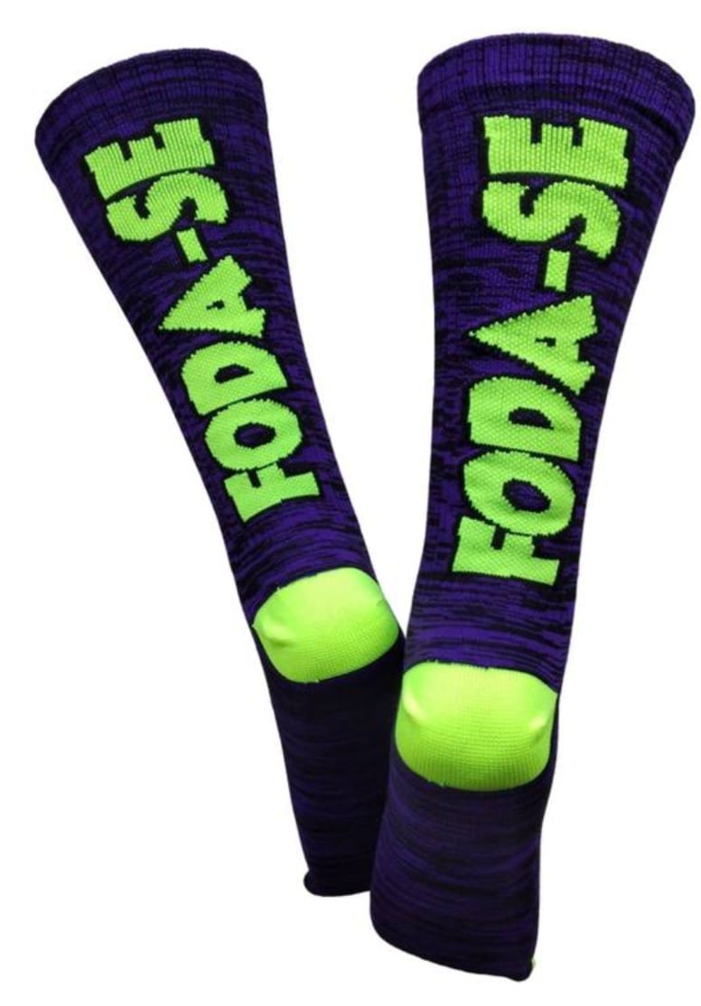 KIT 2 PARES DE MEIAS DE POLIAMIDA Foda-se