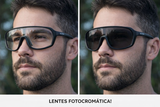 ÓCULOS FOTOCROMÁTICO PRETO