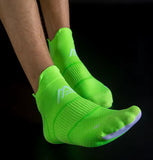 KIT 3 PARES DE MEIAS POLIAMIDA Soquete Roxa, Laranja e Neon