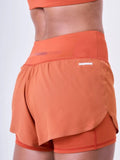 SHORT COM BERMUDA SIGNATURE SAMBA 3 BOLSOS SELADO Authen Laranja