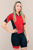 MACAQUINHO CICLISMO FEMININO Furbo vermelho